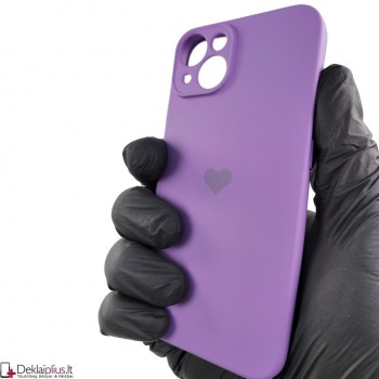 Švelnus silikoninis dėklas - violetinis (Apple Iphone 14) Švelnus silikoninis dėklas - violetinis (Apple Iphone 14)